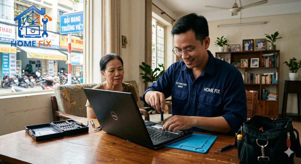 Sửa Laptop Tại Nhà: Giải Pháp Nhanh Chóng, Uy Tín, Lấy Liền Tại TP. Thủ Đức